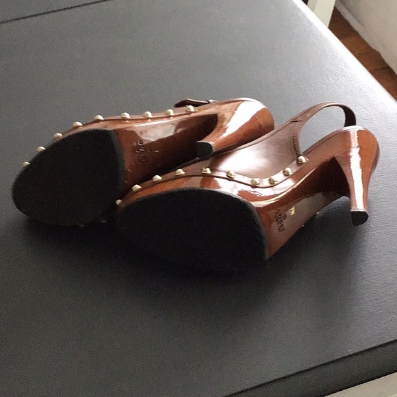 🌼Host Pick🌼Authentic Gucci Slingback Shoes NWT - Picture 3 of 9
